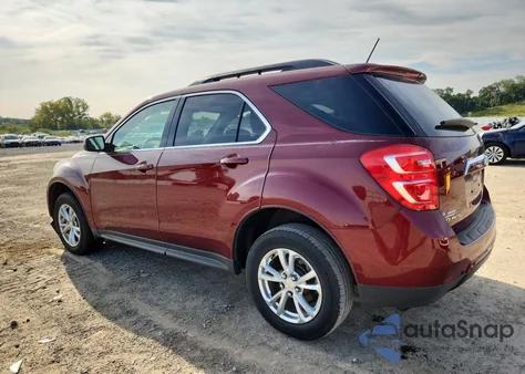 2017 Chevrolet Equinox Lt из США, поврежденный, VIN 2GNALCEK4H1543768